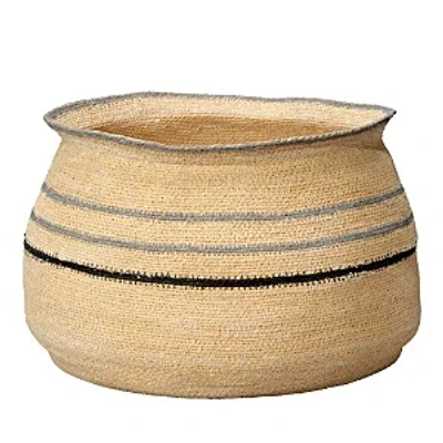 Jamie Young Caterpillar Basket In Natural