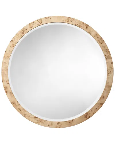 Jamie Young Chandler Round Mirror In Natural