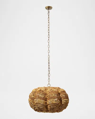 Jamie Young Clamshell 3-light Chandelier, 27"
