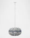 Jamie Young Clamshell 3-light Chandelier, 27"