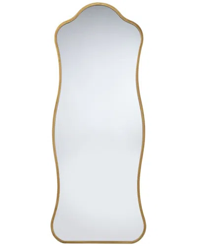 Jamie Young Co. Aurora Wavy Iron Floor Mirror