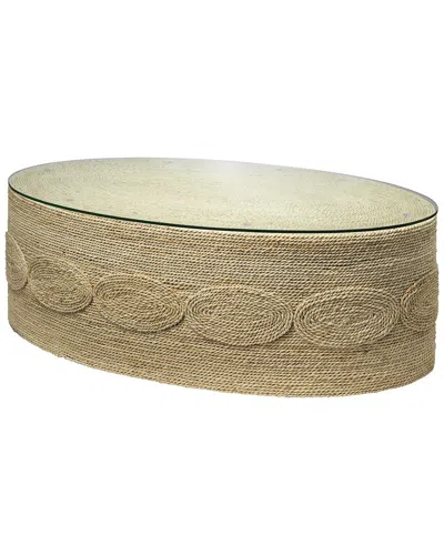 Jamie Young Co. Barbados Oval Coffee Table