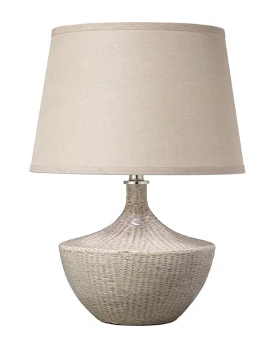Jamie Young Co. Basketweave Table Lamp