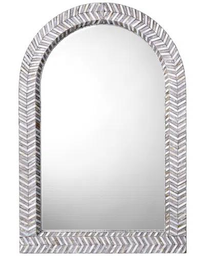 Jamie Young Co. Beverly Mother-of-pearl Arch Wall Mirror