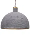 Jamie Young Co. Big Sur 1-light Beaded Chandelier In Blue
