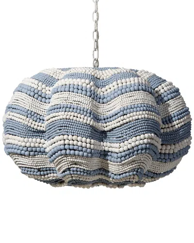 Jamie Young Co. Clamshell Chandelier In Blue