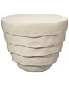 Jamie Young Co. Concentric Side Table In White