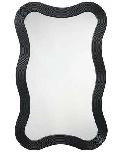 Jamie Young Co. Deli Wavy Bamboo Wall Mirror