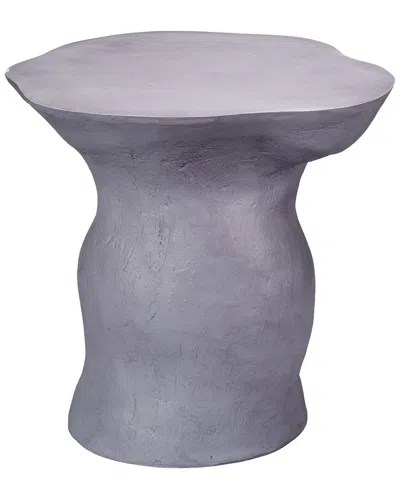 Jamie Young Co. Dnu Unprofitable  Sculpt Side Table In Grey
