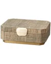 Jamie Young Co. Eden Box In Grey