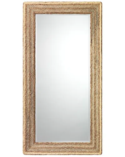 Jamie Young Co. Evergreen Rectangle Mirror In Brown