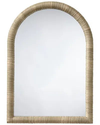 Jamie Young Co. Hilltop Seagrass Arch Wall Mirror
