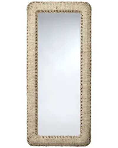 Jamie Young Co. Hollis Rectangle Rope Floor Mirror