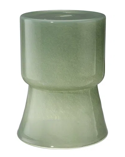 Jamie Young Co. Huntington Garden Glass Stool In Green