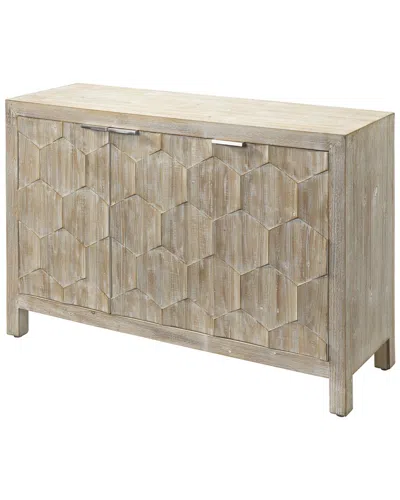 Jamie Young Co. Juniper Three Door Cabinet In Brown