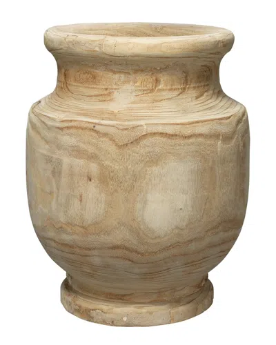 Jamie Young Co. Laguna Wooden Vase