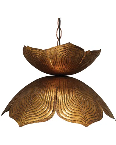 Jamie Young Co. Large Flowering Lotus Pendant