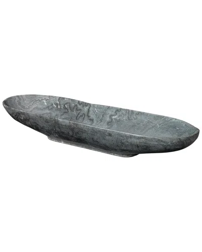 Jamie Young Co. Long Oval Marble Bowl