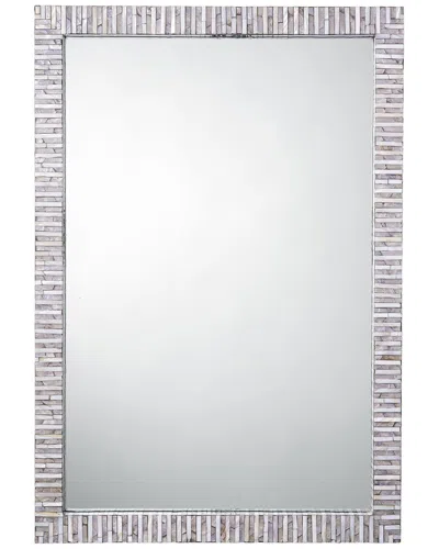 Jamie Young Co. Marmont Mother-of-pearl Rectangle Wall Mirror