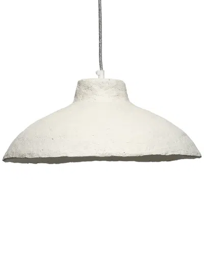 Jamie Young Co. Parchment Pendant In White