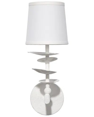 Jamie Young Co. Petal Wall Sconce In White