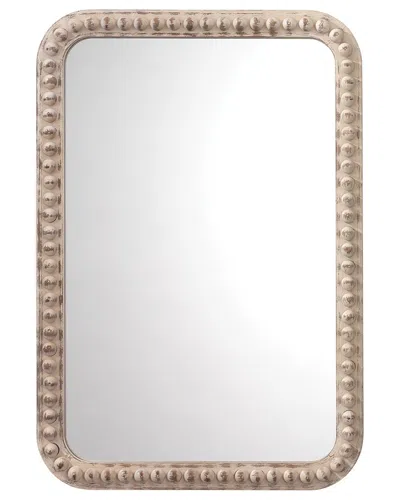 Jamie Young Co. Rectangle Audrey Mirror In White