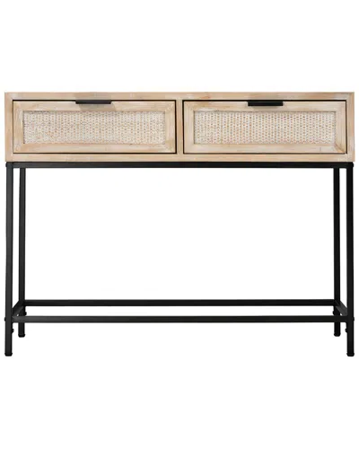 Jamie Young Co. Reed Console Table In Brown