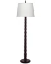 Jamie Young Co. Revolution Wood 1-light Floor Lamp In Black