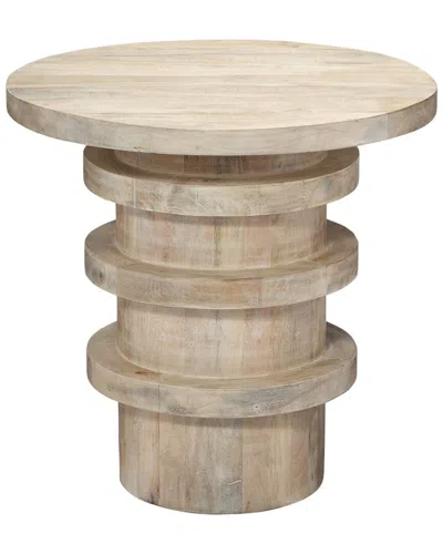 Jamie Young Co. Revolve Side Table In Brown