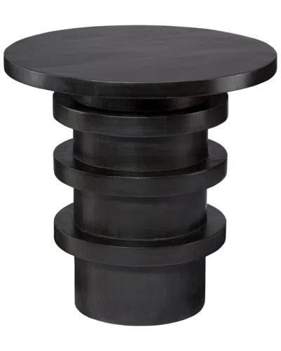 Jamie Young Co. Revolve Side Table In Grey