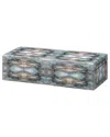Jamie Young Rorschach Long Box In Blue