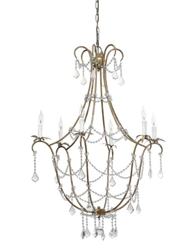 Jamie Young Co. Scarlett Chandelier In Metallic