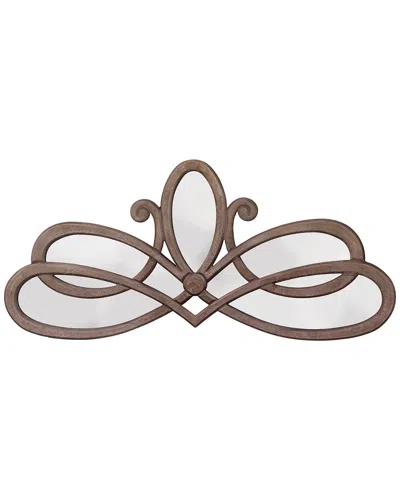 Jamie Young Co. Scroll Mirror In Brown