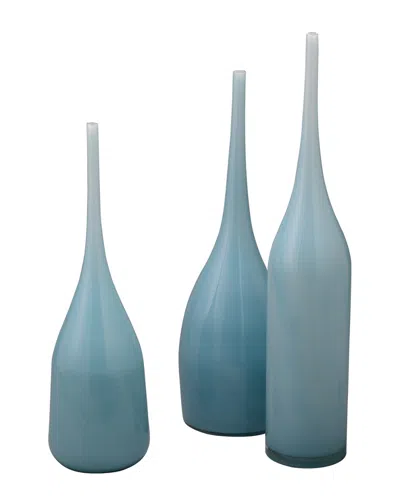 Jamie Young Co. Set Of 3 Pixie Decorative Vases