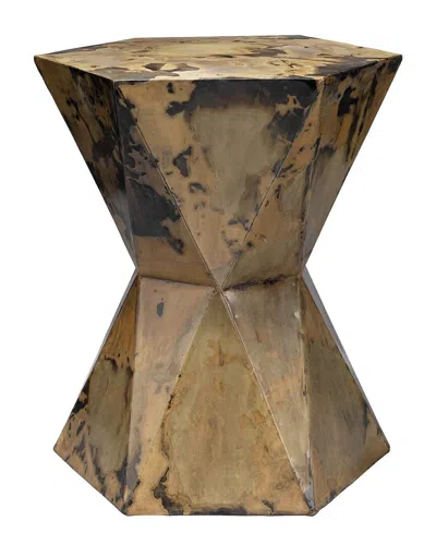Jamie Young Co. Small Crown Side Table In Brown