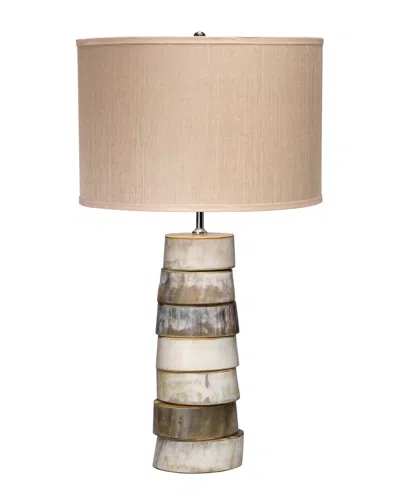 Jamie Young Co. Stacked Horn 27in Table Lamp
