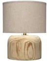 Jamie Young Co. Timber Table Lamp With Linen Shade In Neutral