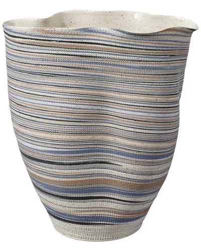 Jamie Young Co. Undulation Porcelain Decorative Vase