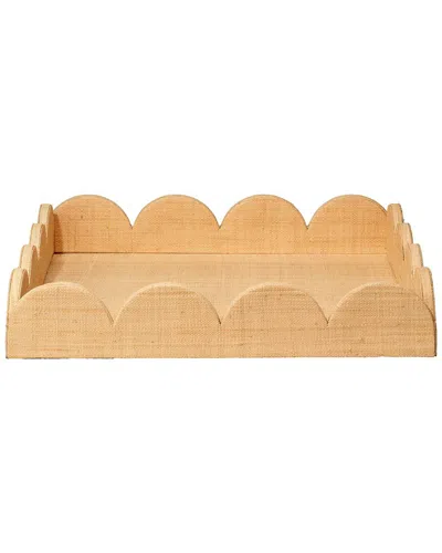 Jamie Young Co. Wonderland Scalloped Decorative Tray