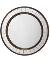 Jamie Young Coltrane Mirror In Antique Bronze Wood