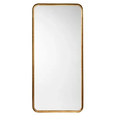 Jamie Young Company Capital Floor Mirror In Gold