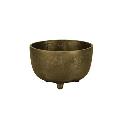 Jamie Young Company Handmade Stainless Steel Decorative Bowl