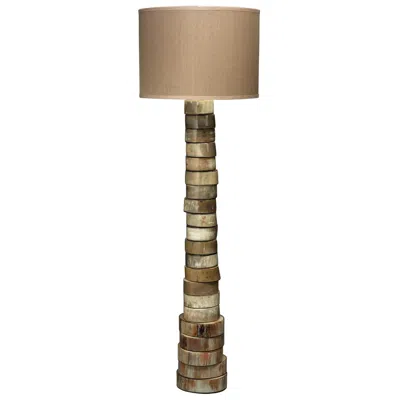 Jamie Young Company Jamie Young 60" Rustic Stacked Animal Horn Floor Lamp