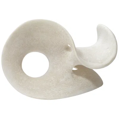 Jamie Young Company Jamie Young Amorphous 14 1/2" High Off-white Table Object