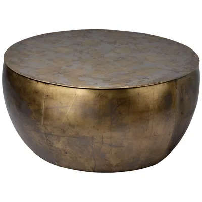 Jamie Young Company Jamie Young Aphrodite Iron Coffee Table 17" In Gold