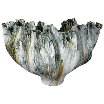 Jamie Young Company Jamie Young Beluga Ceramic Decorative Vase