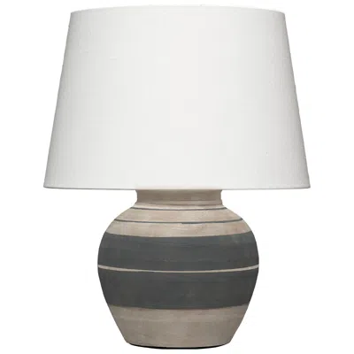 Jamie Young Company Jamie Young Bernard Beige And Gray Ceramic Accent Table Lamp