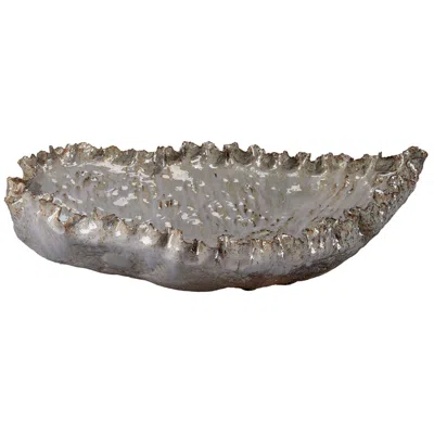 Jamie Young Company Jamie Young Crustacean Ceramic Decorative Bowl, Large