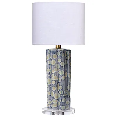 Jamie Young Company Jamie Young Flurry Ceramic Small Table Lamp With Linen Shade