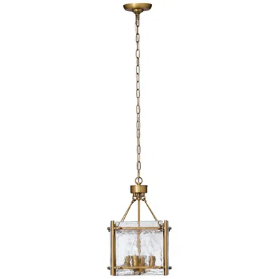 Jamie Young Company Jamie Young Glenn 14" Wide Antique Brass 4-light Chandelier